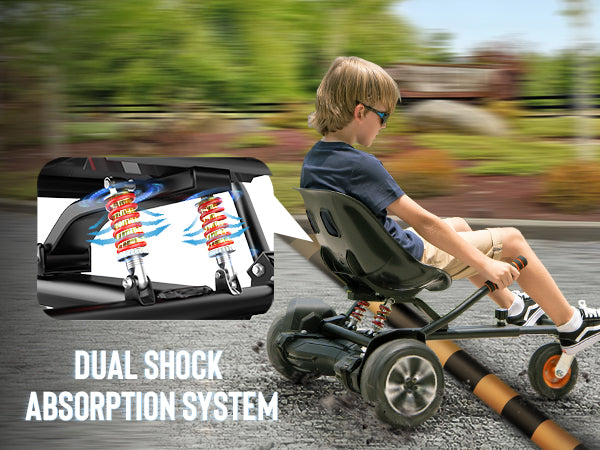Gyroor K2 Off-Road Hoverboard Go Kart – Shock-Absorbing