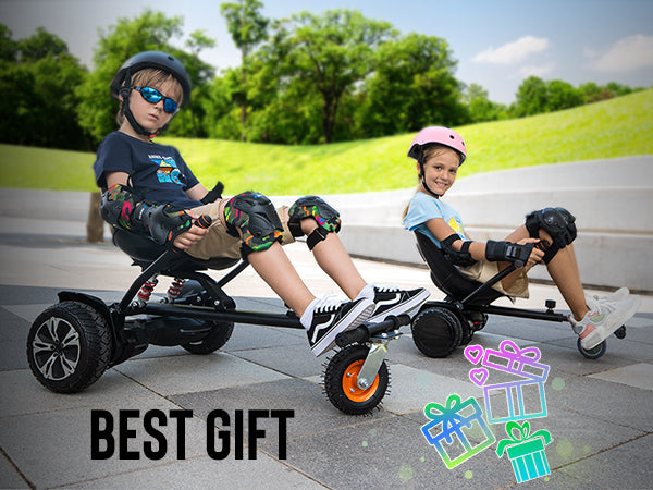 Gyroor K2 Off-Road Hoverboard Go Kart – Shock-Absorbing