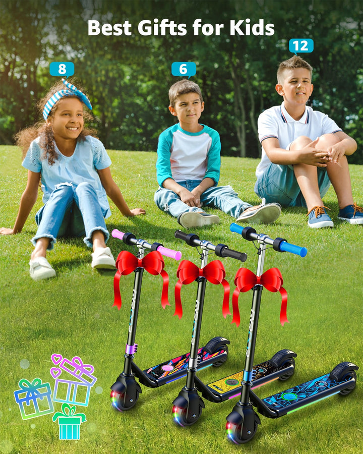 electric scooter for kids 6-12 years old